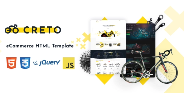 Creto | Plantilla HTML de comercio electrónico