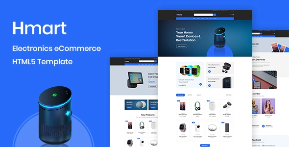 Hmart - HTML-Vorlage für Elektronik-E-Commerce